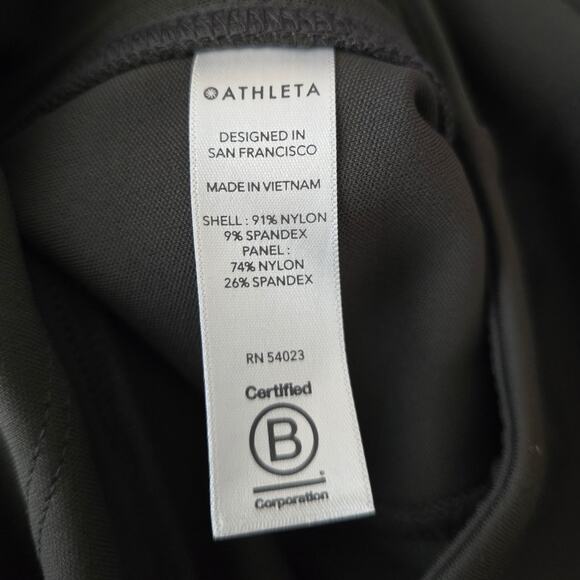 Athleta Highlands Hybrid Motto Tight Gray Pockets Athletic Women's 6 - Picture 4 of 4